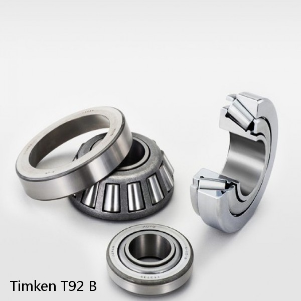 T92 B Timken Thrust Tapered Roller Bearings