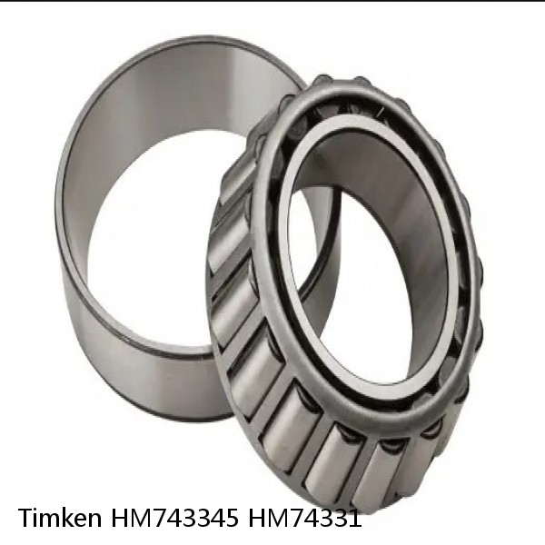 HM743345 HM74331 Timken Tapered Roller Bearing Assembly