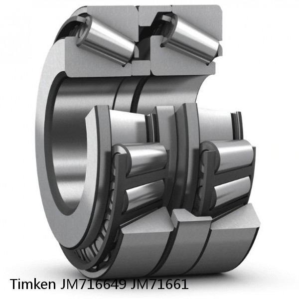JM716649 JM71661 Timken Tapered Roller Bearing Assembly #1 image