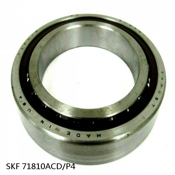 71810ACD/P4 SKF Super Precision,Super Precision Bearings,Super Precision Angular Contact,71800 Series,25 Degree Contact Angle #1 image