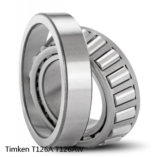 T126A T126AW Timken Thrust Tapered Roller Bearings #1 image