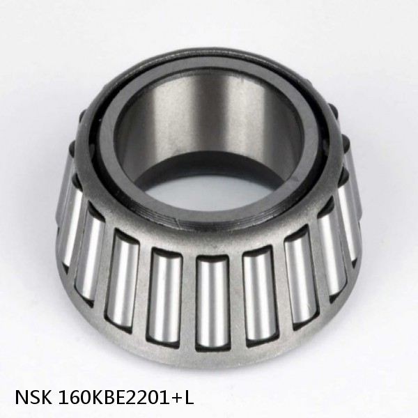 160KBE2201+L NSK Tapered roller bearing #1 image